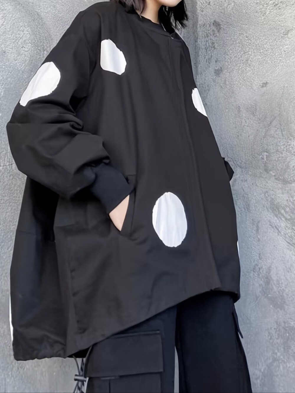 Women's Zip-Up Cardigan Casual Jacket Comfortable Loose Top Coat